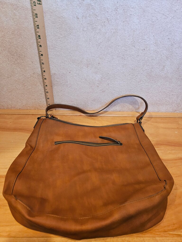 Brown Leather Crossbody Bag
