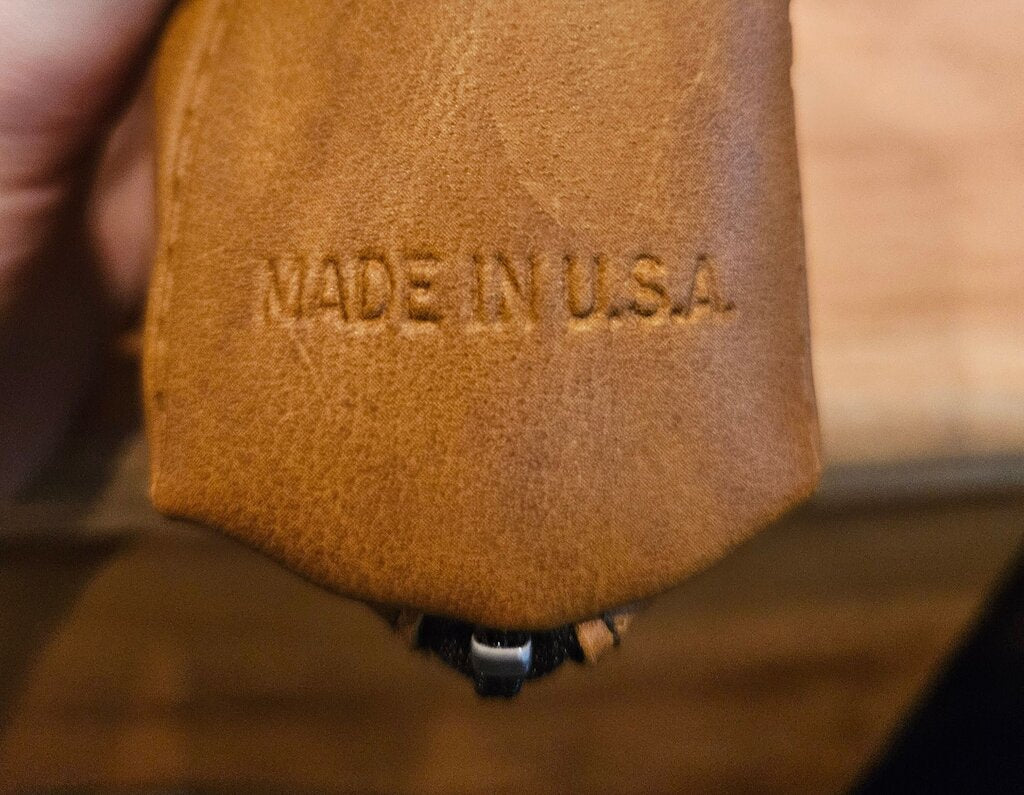 Vintage Leather Cosmetic Case