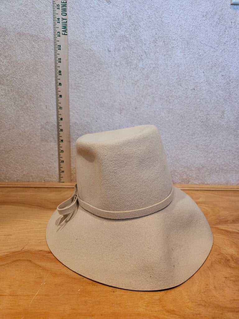 M. Berné Beige Felt Hat