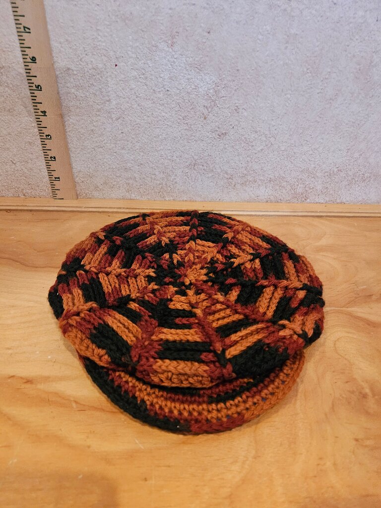 Handmade Knit Flat Cap