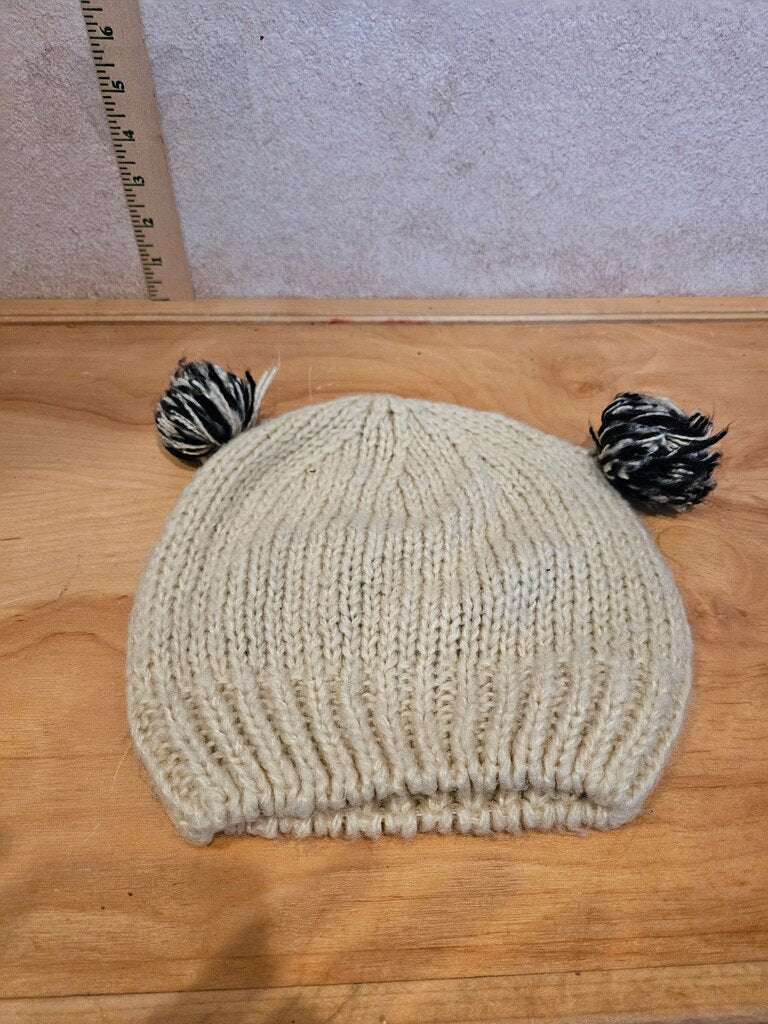 Panda Knitted Beanie Hat