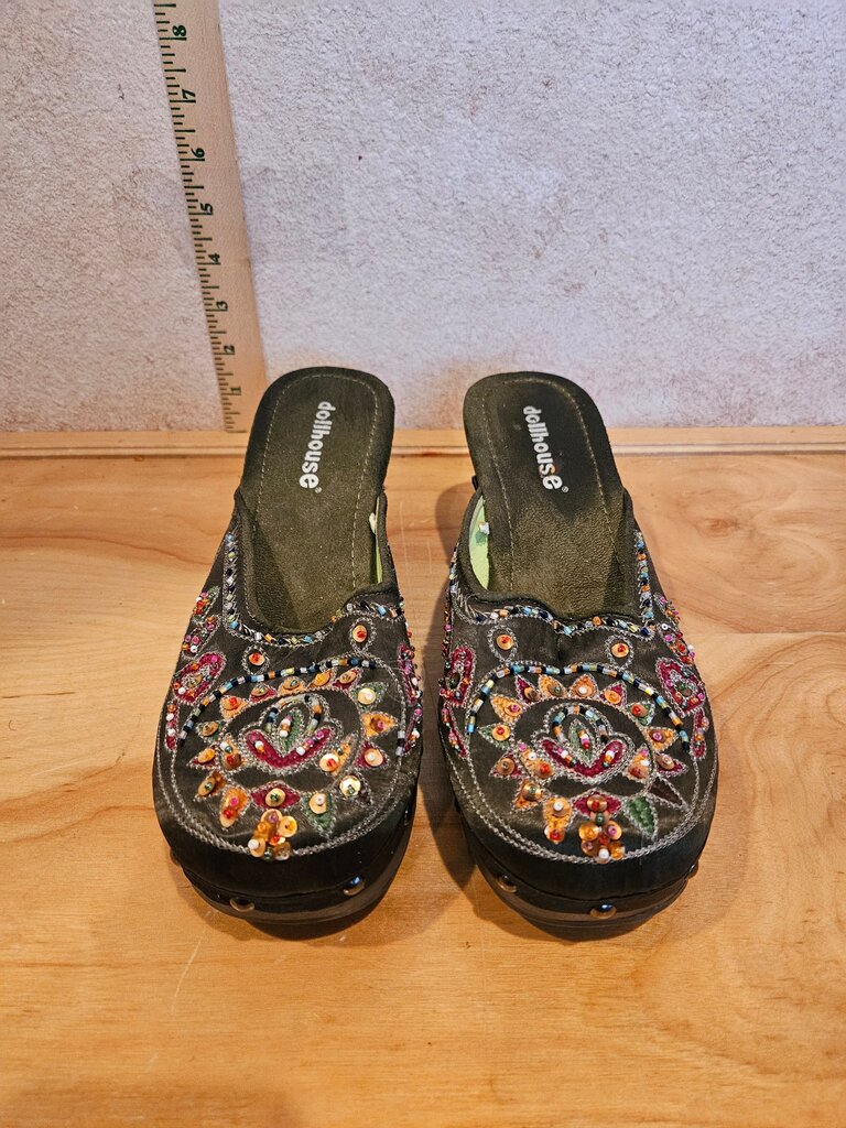 Dollhouse Embellished Clogs