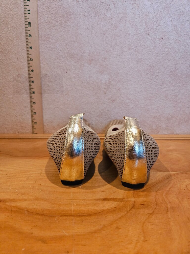 Open Toe Beige Heels by No.6