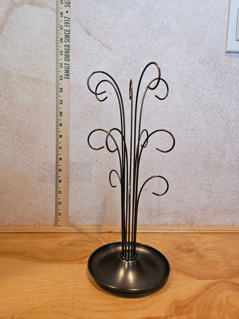 UMBRA BRONZE METAL JEWELRY HOLDER DISPLAY FOR NECKLACES BRACELETS RINGS ornament display