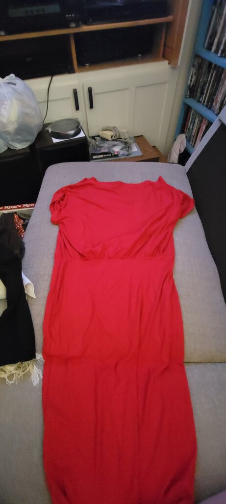 Women's Elegant Red Dress