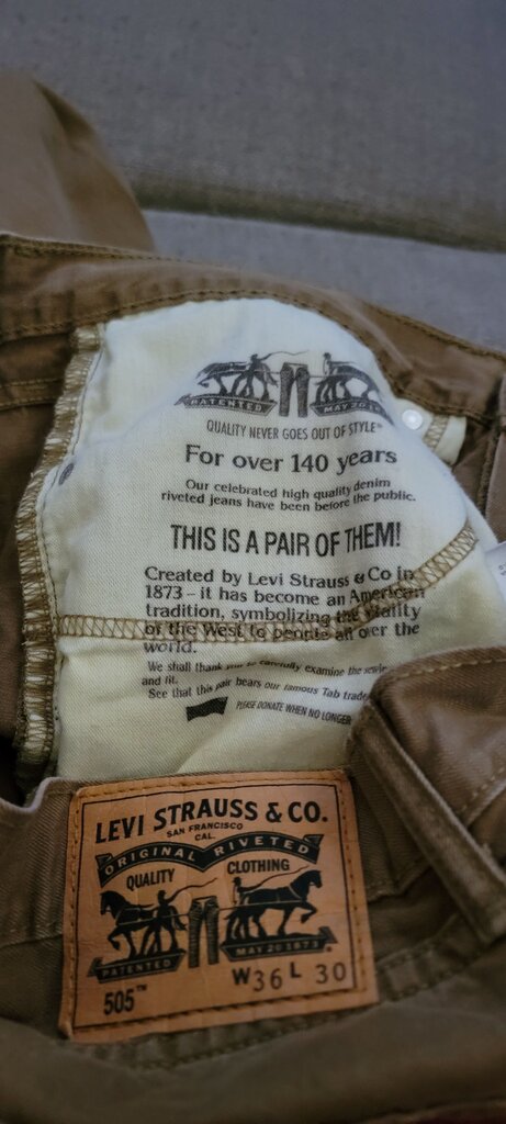 Levi's 505 Original Fit Men's Cargo Pants