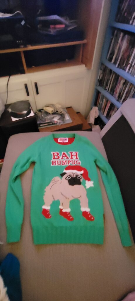 Tipsy Elves Bah Humpug Christmas Sweater