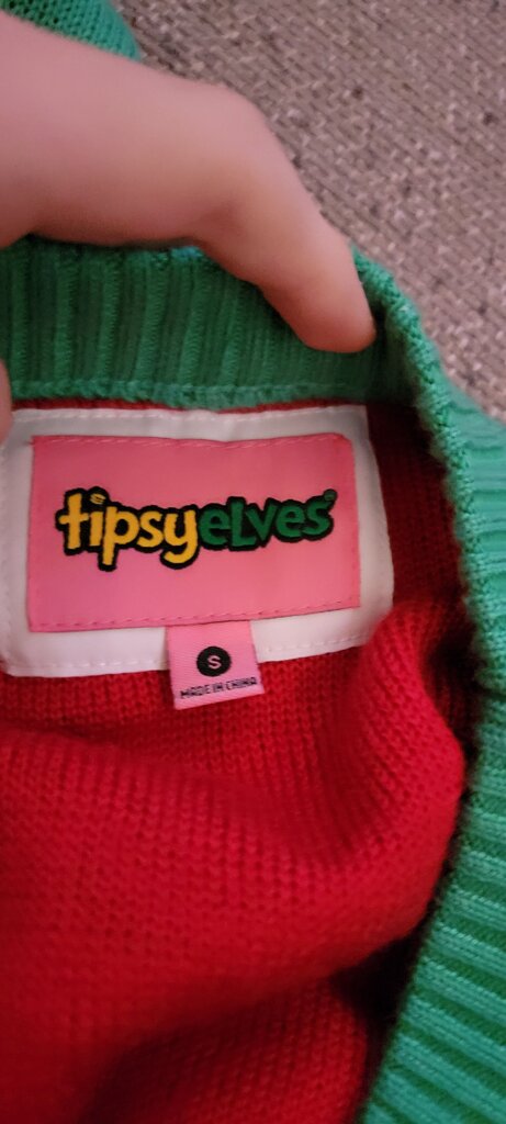 Tipsy Elves Bah Humpug Christmas Sweater