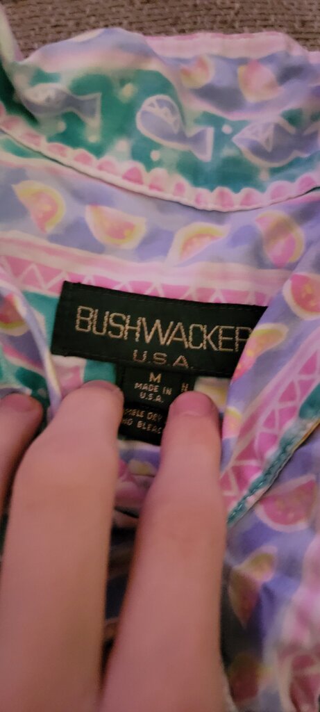 Bushwacker Colorful Short Sleeve Shirt