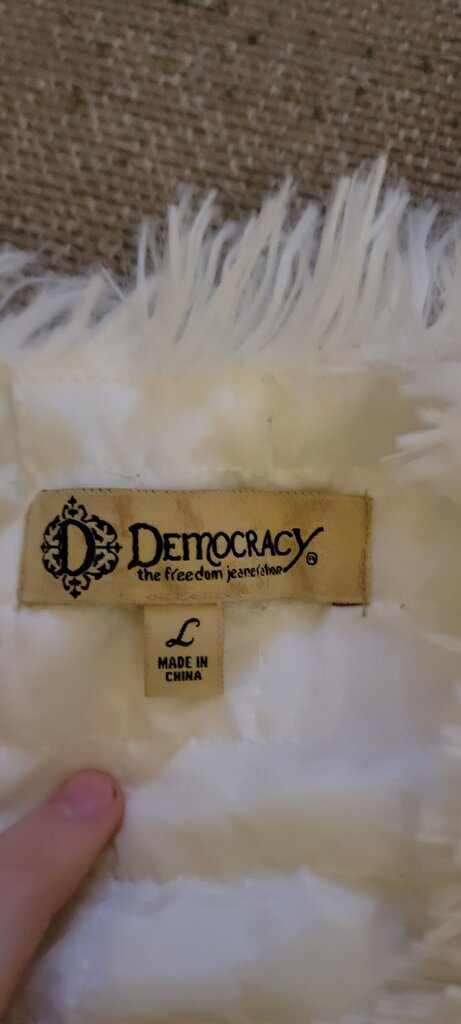 Democracy Women's Faux Fur Vest