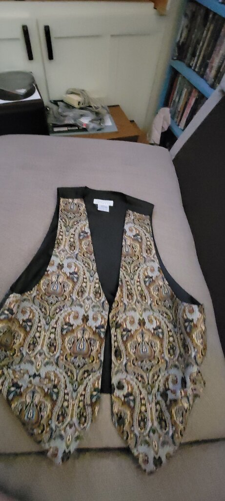 Express Paisley Print Vest