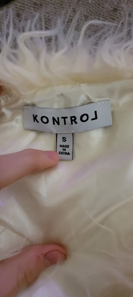 KONTROL Short Faux Fur Vest