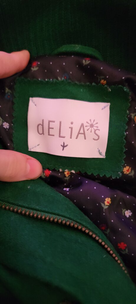 dELiA*s Green Duffle Coat