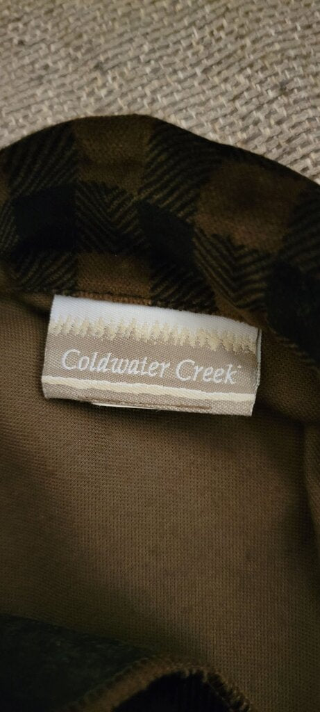 Coldwater Creek Flannel Shirt