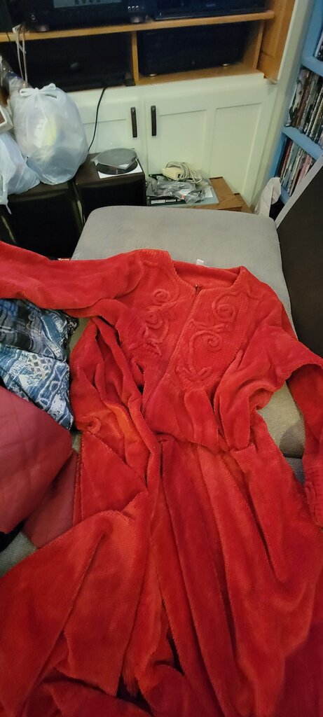 Only Necessities Red Cozy Robe