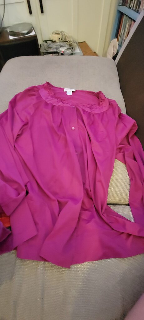 Shadowline Nightgown in Vibrant Purple