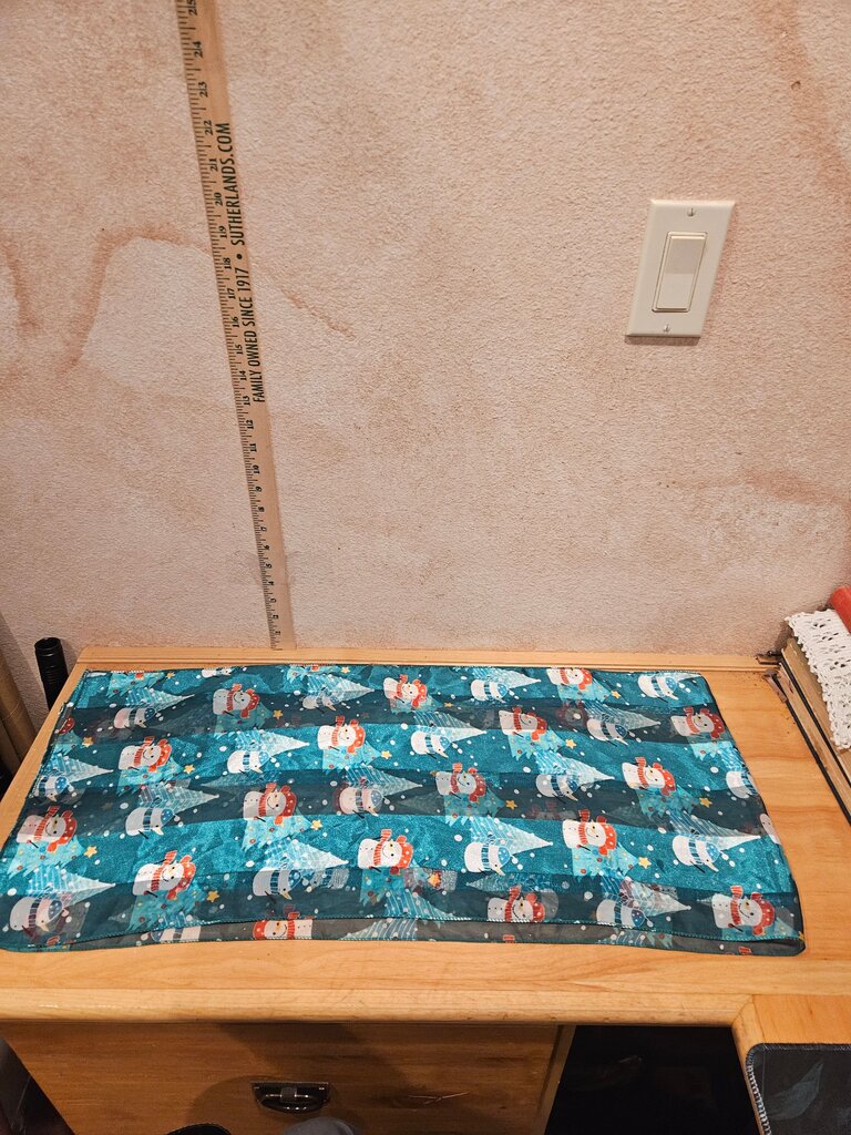 Snowman Themed Table Runner