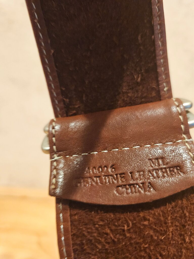 Brown Genuine Leather Belt