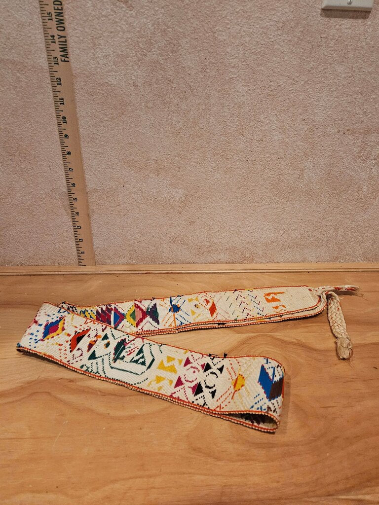 Colorful Handwoven Fabric Belt