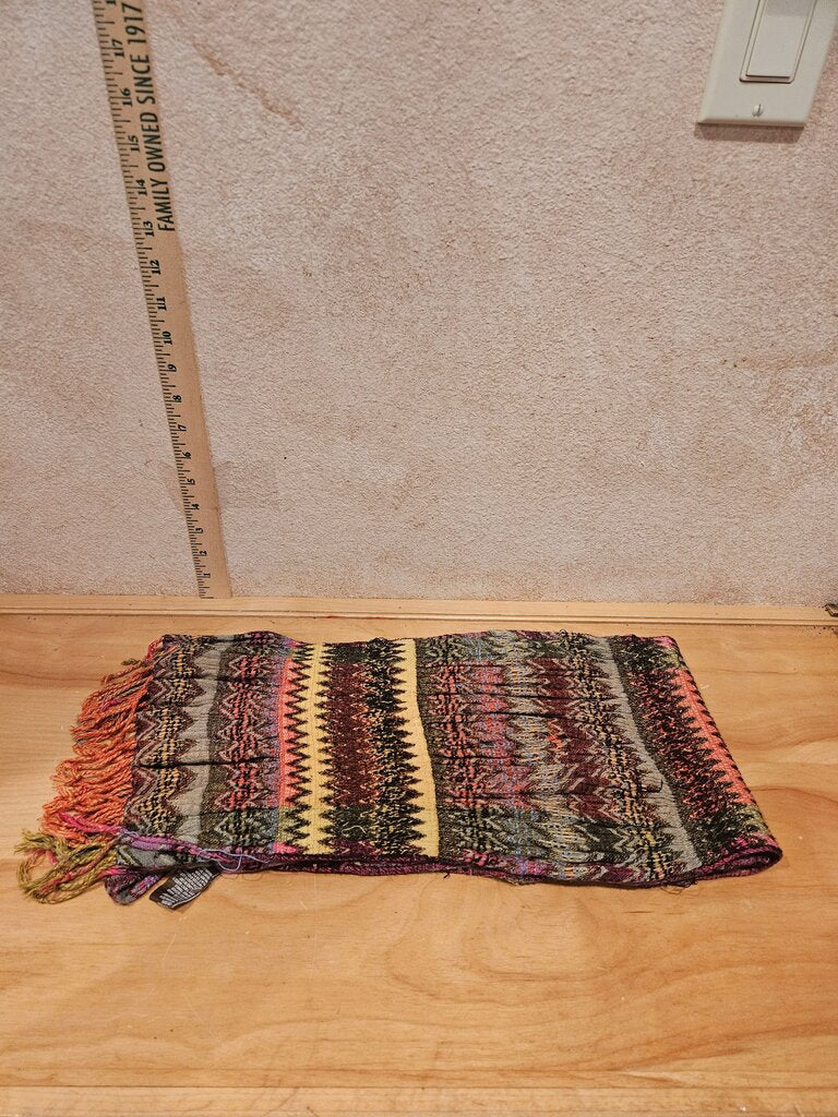 Multicolored Rayon Shawl