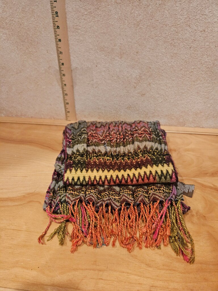 Multicolored Rayon Shawl