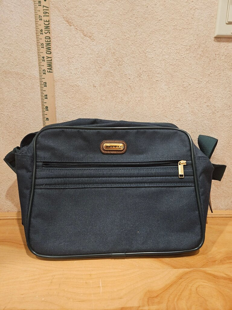 Vintage & Rare 90’s Jaguar Travel Shoulder Bag Navy Blue Size Medium Messenger Bag never used!