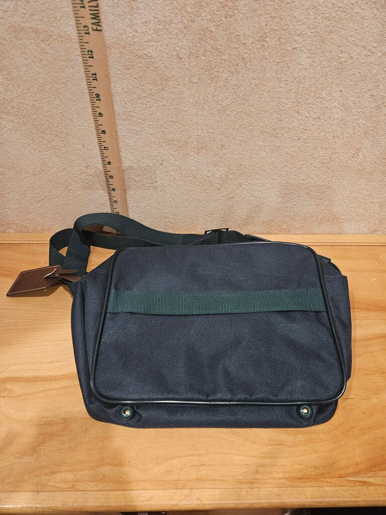 Vintage & Rare 90’s Jaguar Travel Shoulder Bag Navy Blue Size Medium Messenger Bag never used!