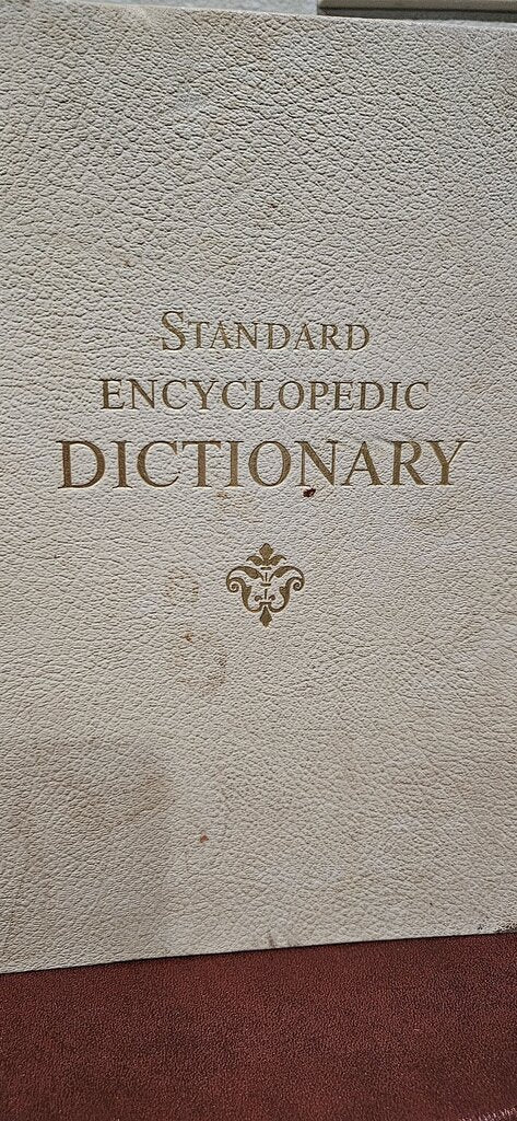 Standard Encyclopedic Dictionary