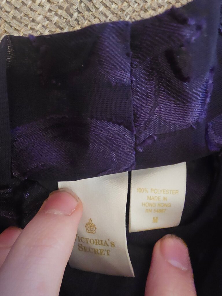 Victoria's Secret Purple Dress