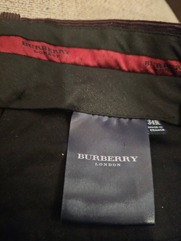 Burberry Corduroy Trousers