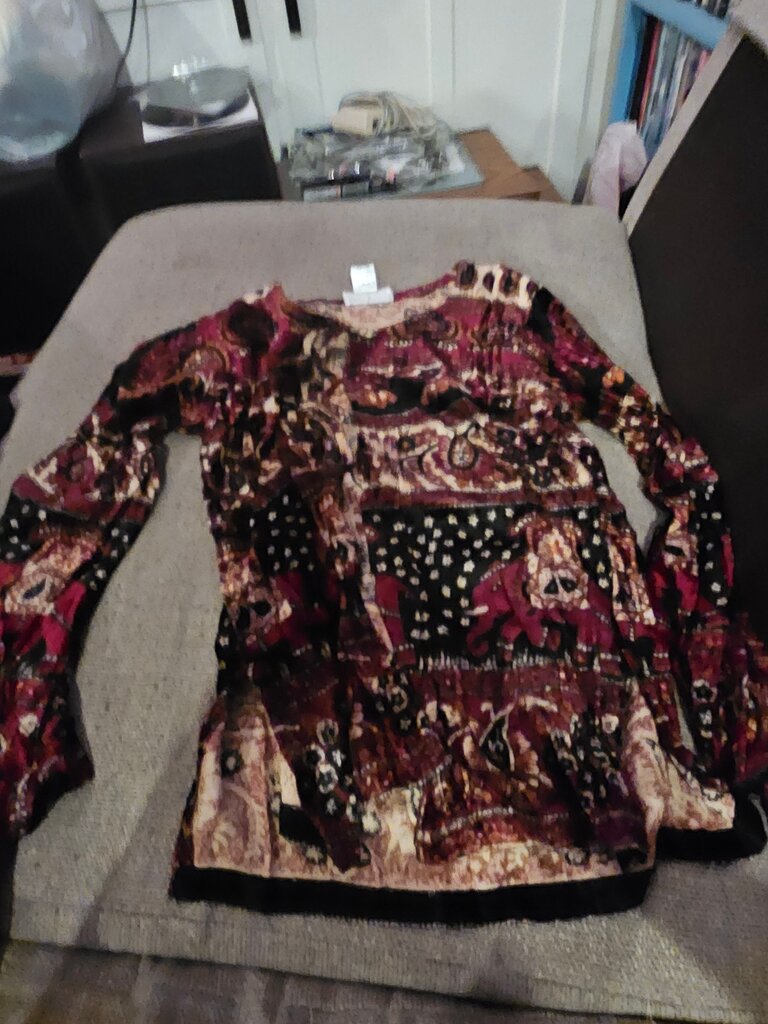 Funky People Printed Long Sleeve Top