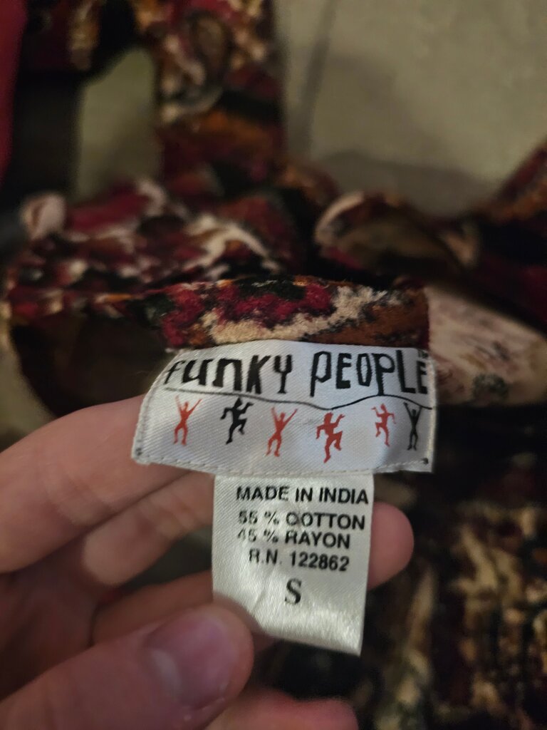 Funky People Printed Long Sleeve Top