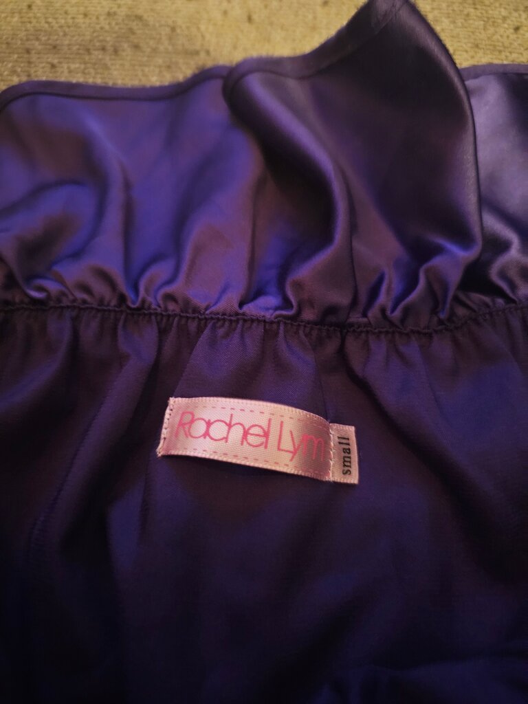 Rachel Lynn Small Purple Dress