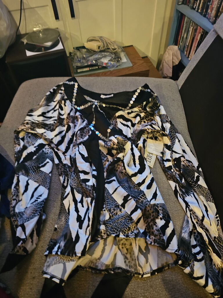 Kaelyn Max Animal Print Top
