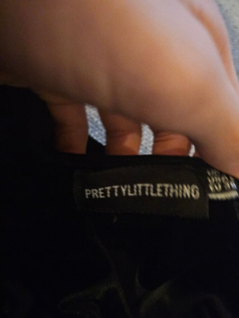 PrettyLittleThing Black Dress