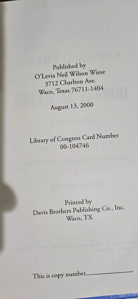 Songs and Ballads of the American Revolution