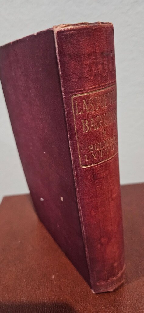The Last of the Barons by Bulwer Lytton