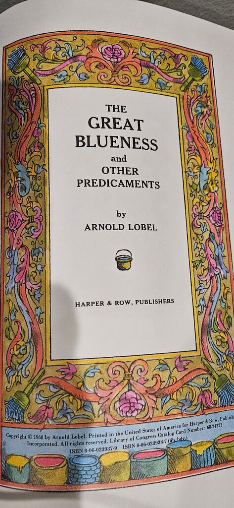 The Great Blueness and Other Predicaments