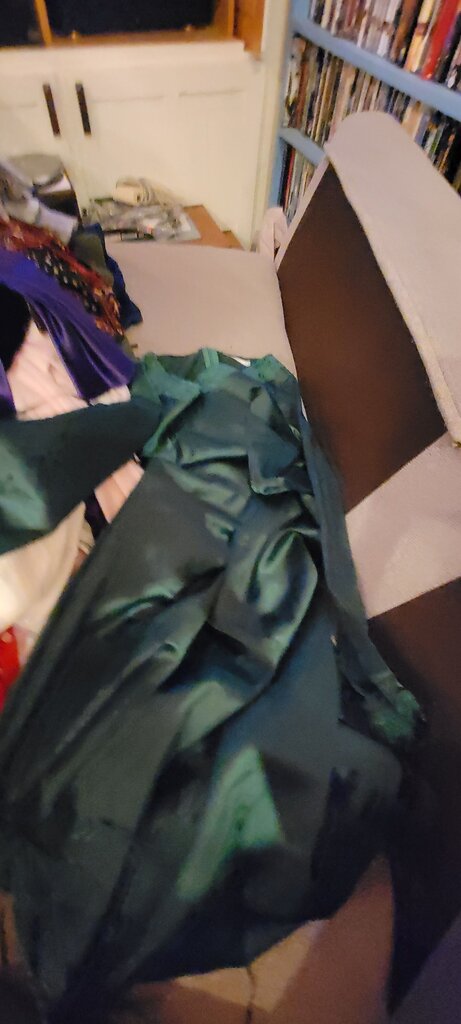 Jumeiyifang Women's Dark Green Dress