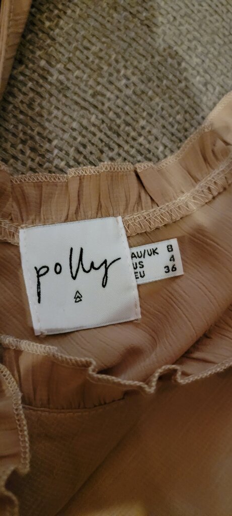Polly Women's Ruffled Crop Top