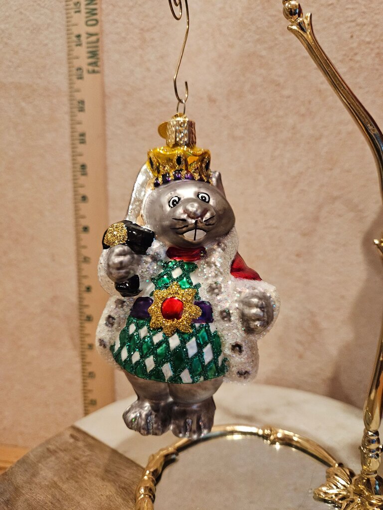 Ornamental Cat Christmas Decoration