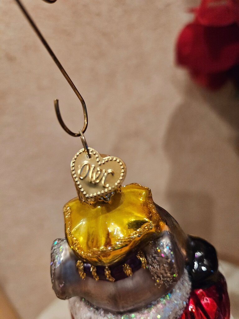 Ornamental Cat Christmas Decoration