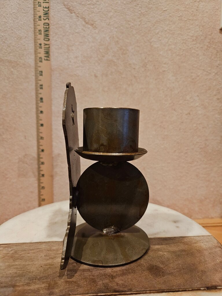 Vintage Metal Candle Holder