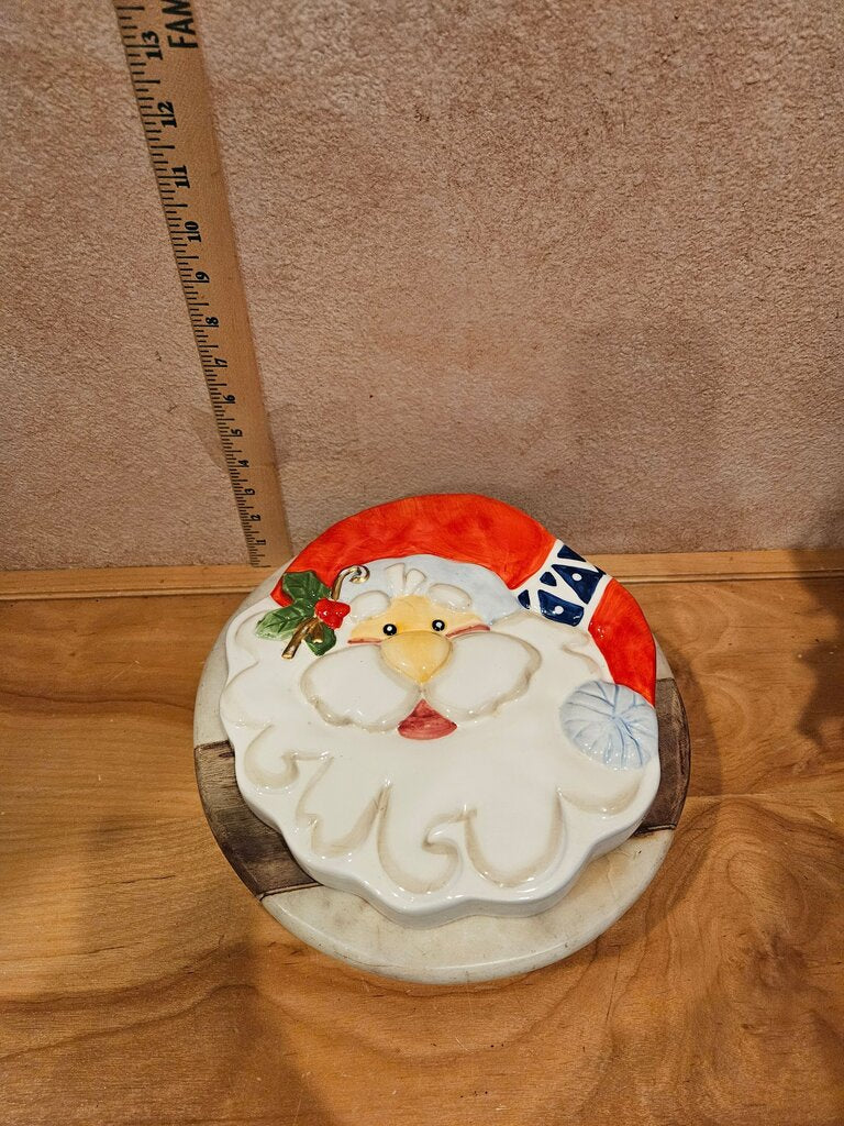 Santa Claus Decorative Dish