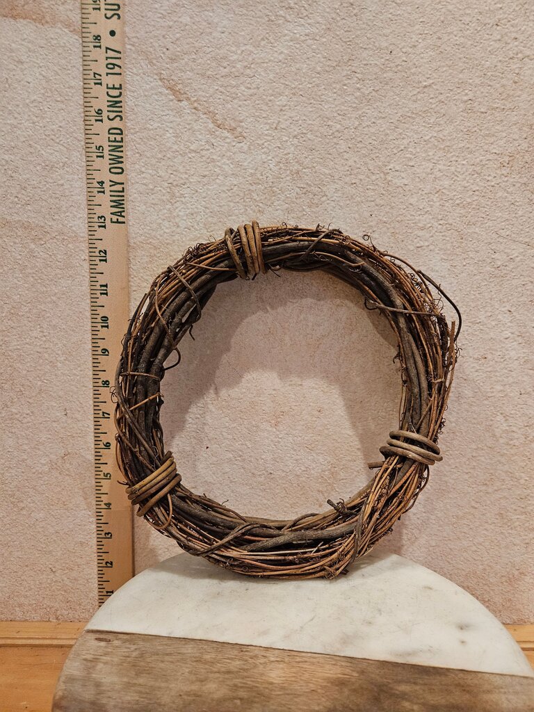 Natural Grapevine Garden Floral Wreath Double Thick Dried Natural Grapevine Crafts