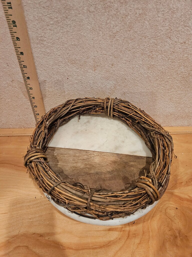 Natural Grapevine Garden Floral Wreath Double Thick Dried Natural Grapevine Crafts