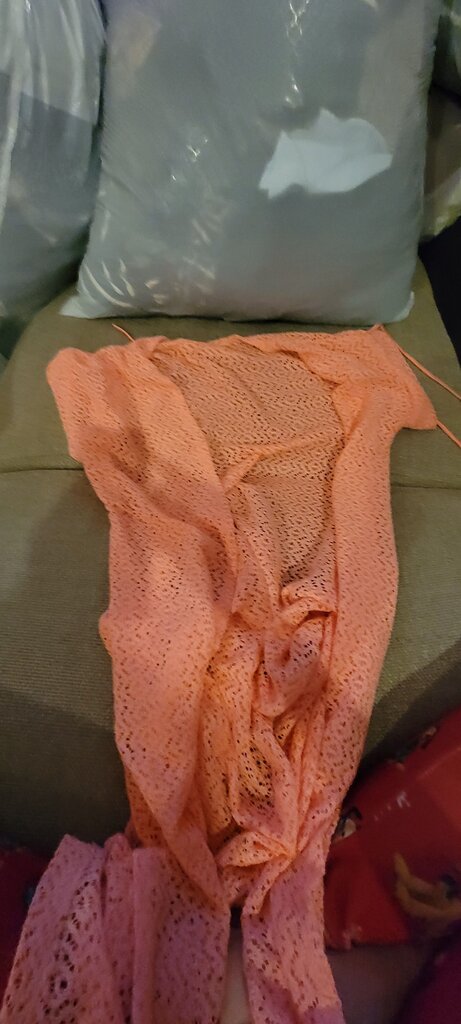 Lightweight Pink Knitted Cover-Up