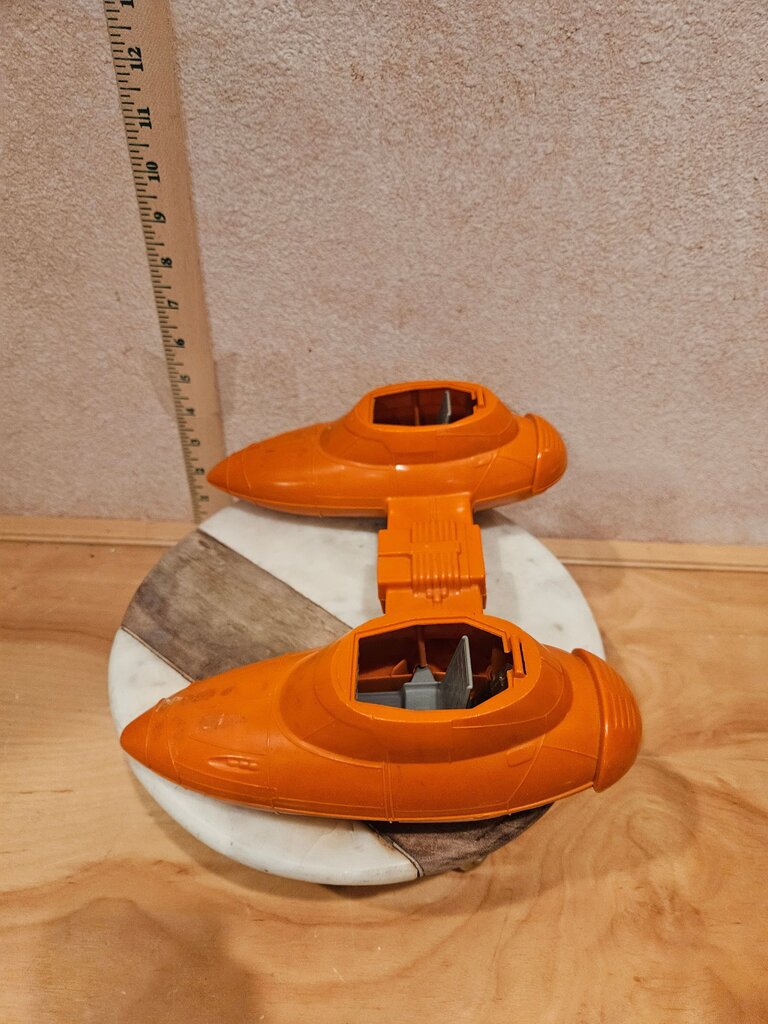 1980 Star Wars Cloud City Car Twin Pod Ship Bespin Kenner Vehicle vintage toy