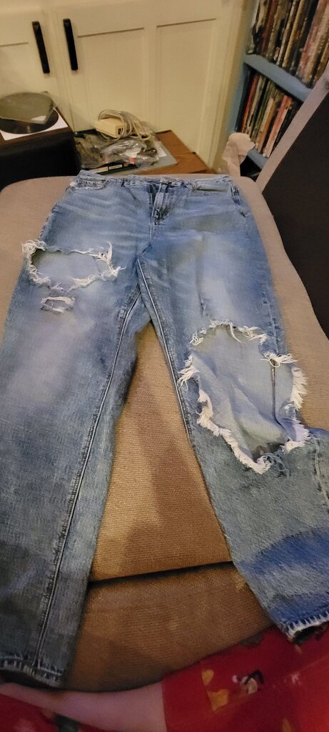 Ripped Denim Jeans