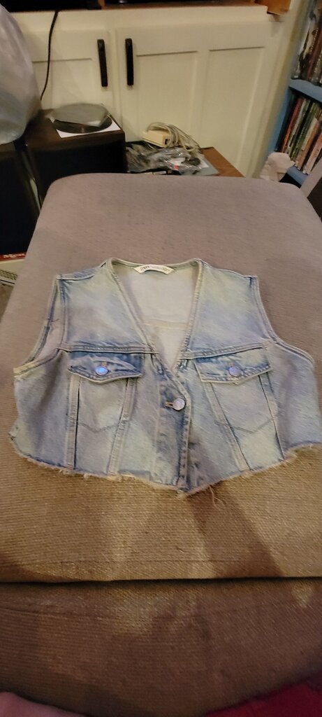 Zara Women's Denim Vest